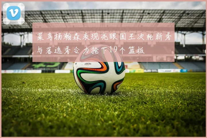 菜鸟杨瀚森表现亮眼国王次轮新秀与落选秀合力抢下19个篮板